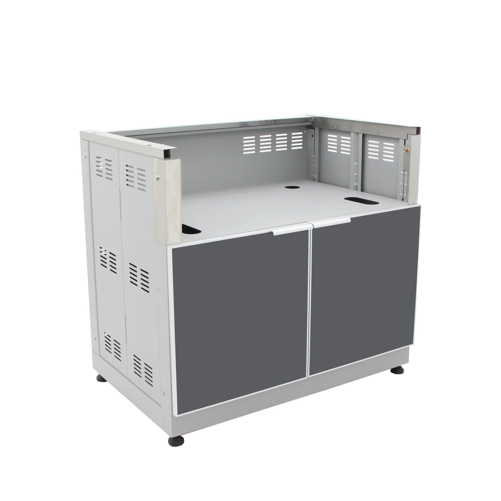 New Outdoor Kitchen Cabinets